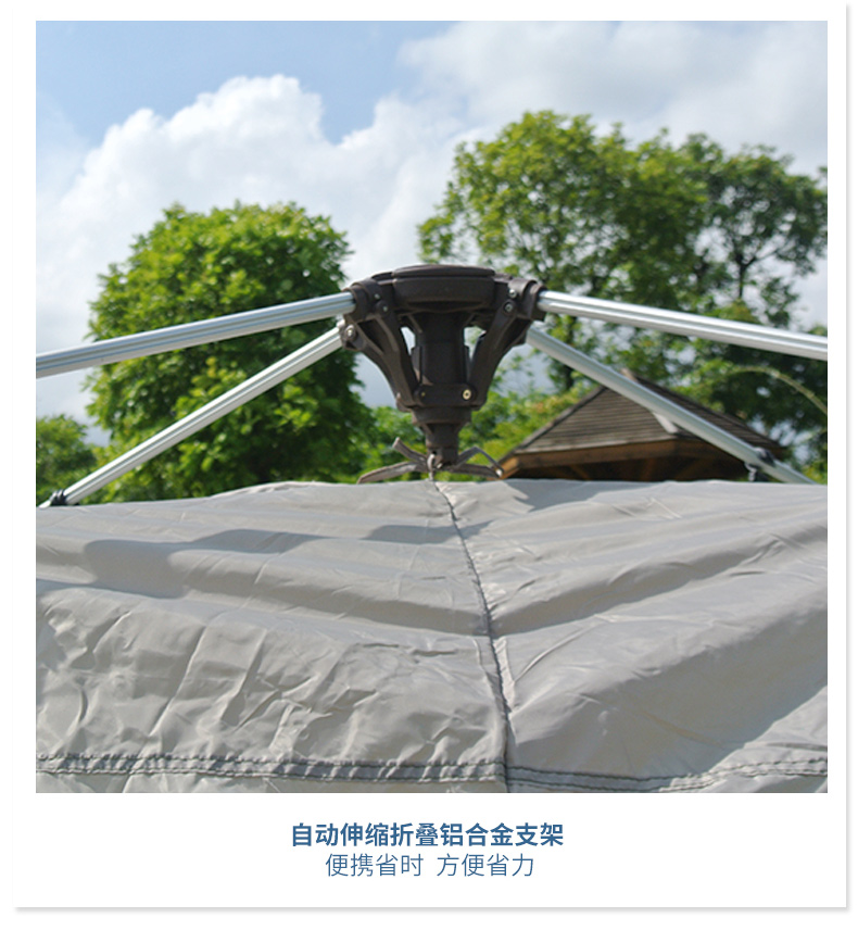 Cheap Goat Tents ZHUOAO 5 8 Person Professional Use Quick Automatic Open Aluminum Poles Tent Double Layer Waterproof Windproof Camping Tent Tents 